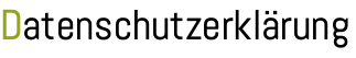 Datenschutzerklärung